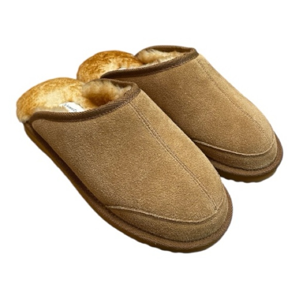 Sheepskin Scuff Slippers by the Vermont Country Store